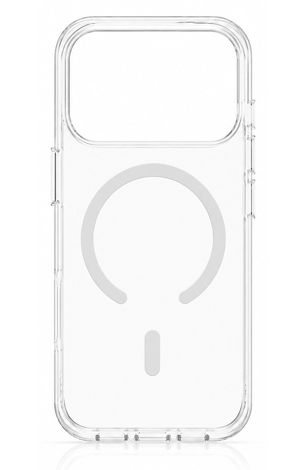 ELARDO clear MagSafe case, back view